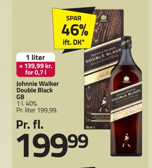 Johnnie Walker Double Black GB – Fleggaard