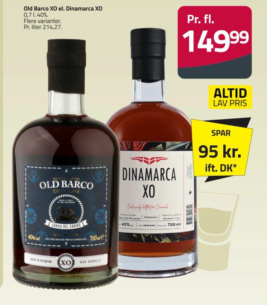 Old Barco XO el. Dinamarca XO – Fleggaard