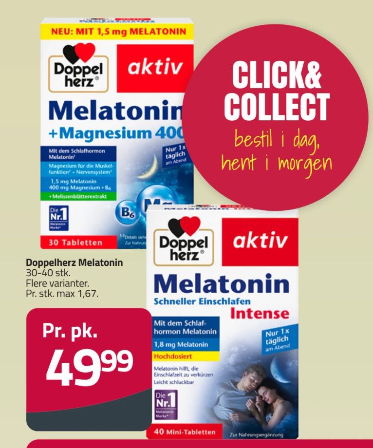 Doppelherz Melatonin – Fleggaard