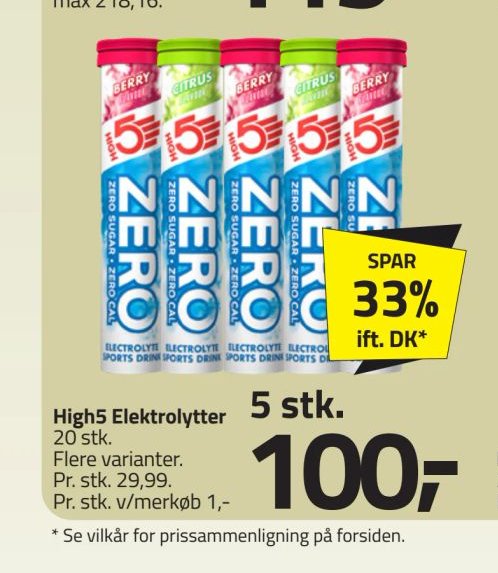 High5 Elektrolytter – Fleggaard