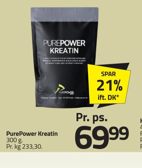 PurePower Kreatin – Fleggaard