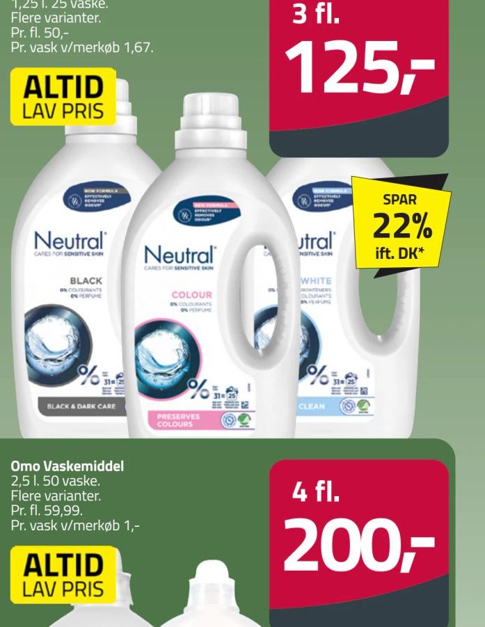 Neutral Vaskemiddel – Fleggaard