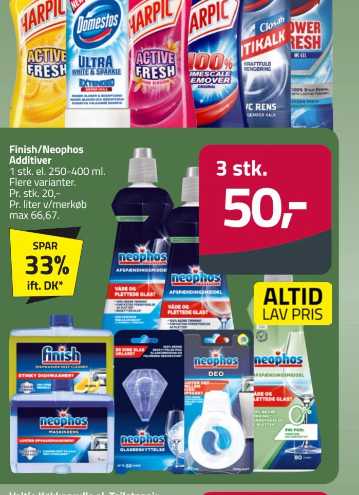 Finish/Neophos Additiver – Fleggaard