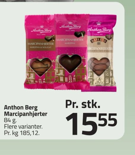 Anthon Berg Marcipanhjerter – Fleggaard