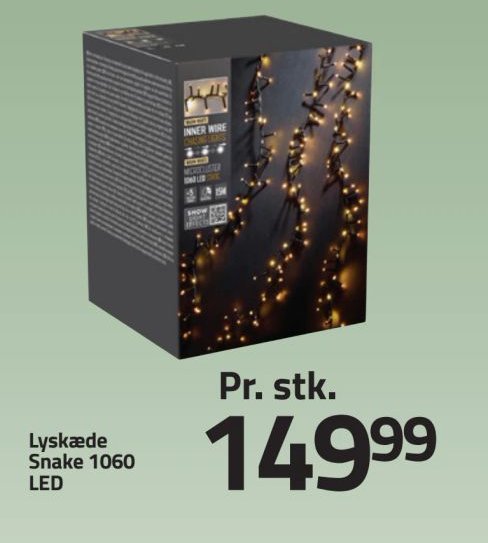 Lyskæde Snake 1060 LED – Fleggaard
