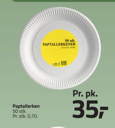 Paptallerken – Fleggaard