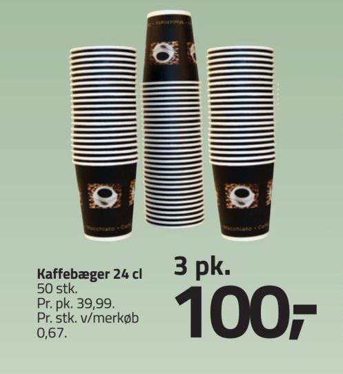 Kaffebæger 24 cl – Fleggaard