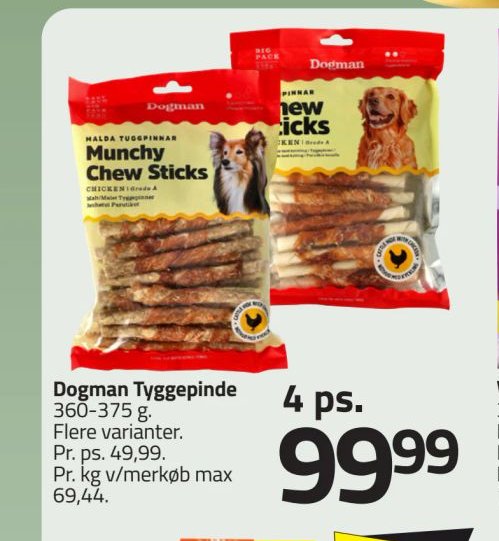 Dogman Tyggepinde – Fleggaard