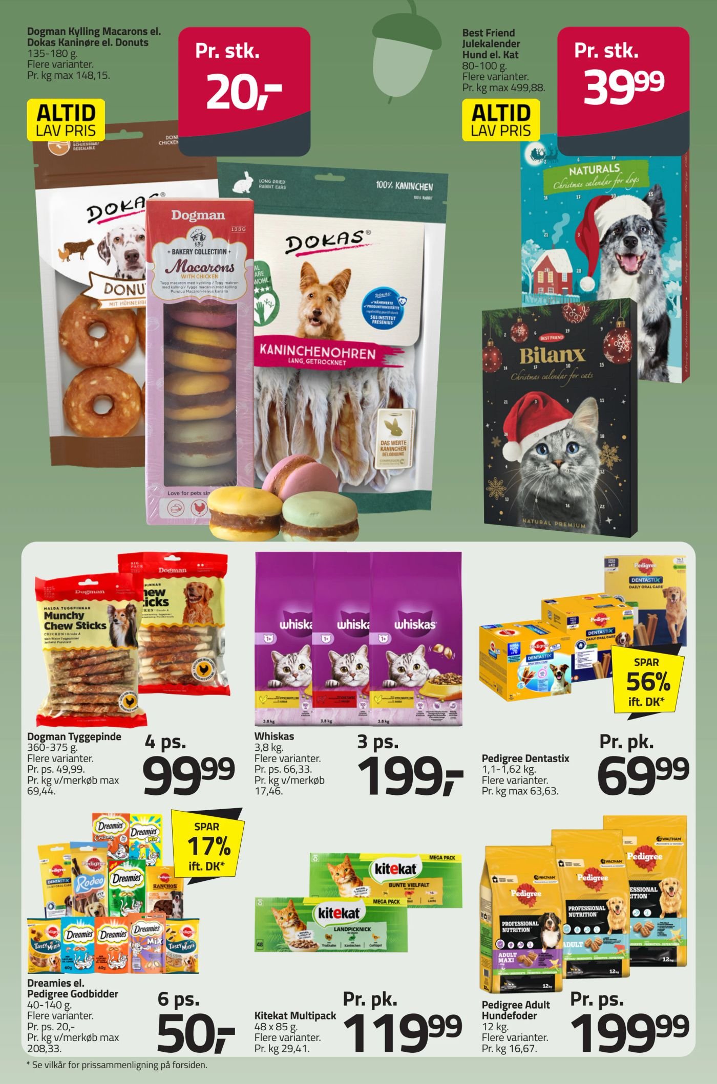 Best Friend Julekalender Hund el. Kat – Fleggaard