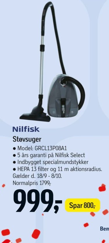 Nilfisk Støvsuger – Føtex