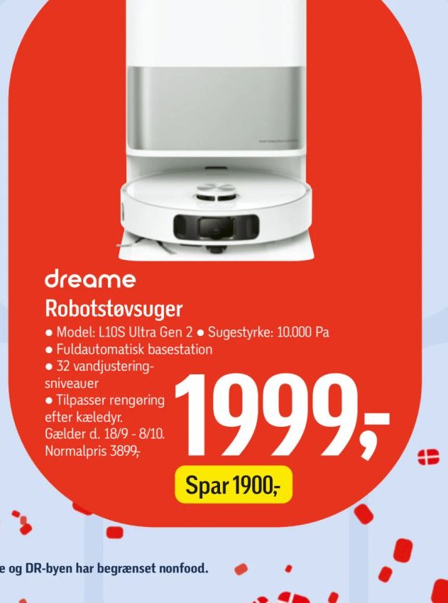dreame Robotstøvsuger – Føtex