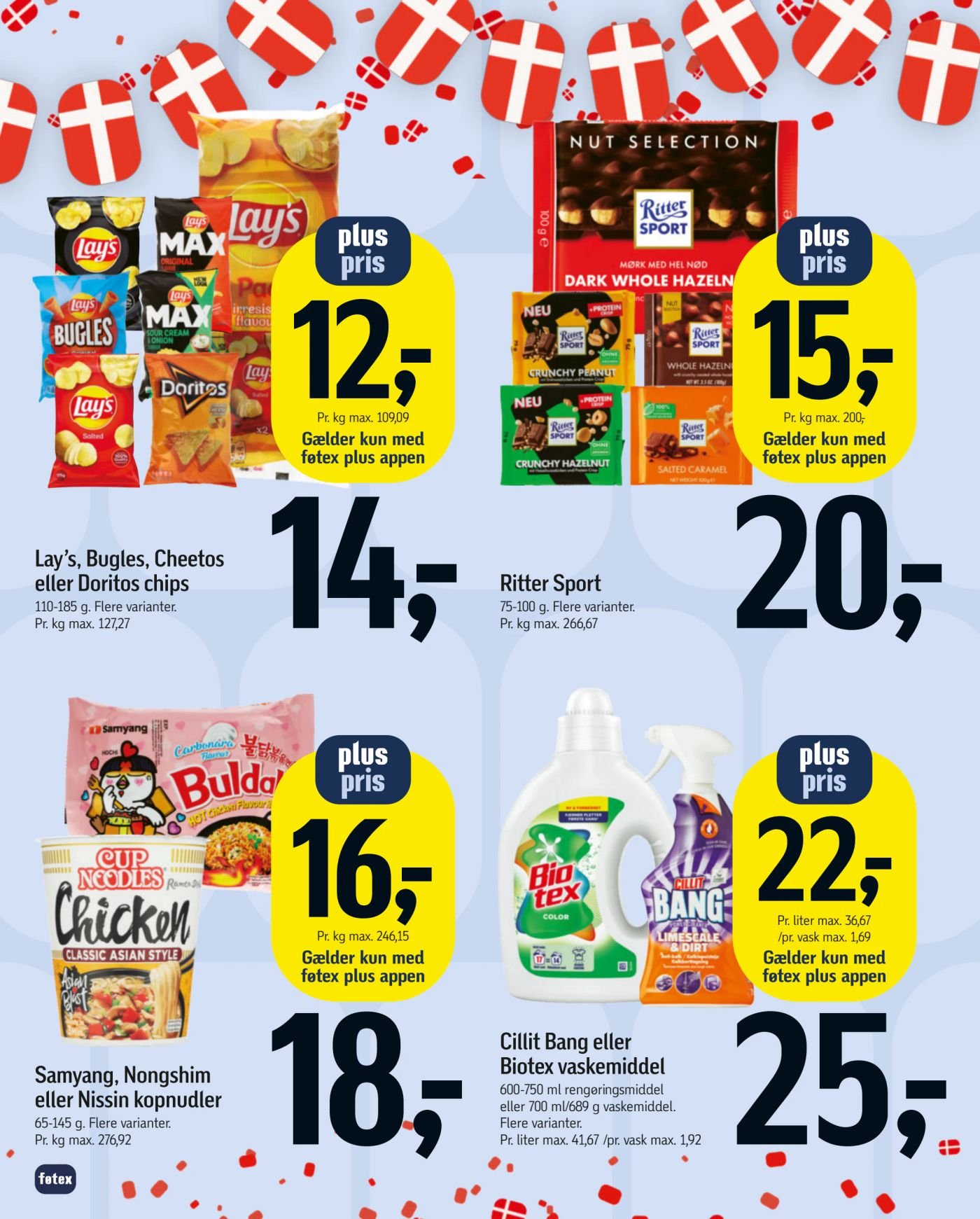 Ritter Sport 75-100 g. Flere varianter. – Føtex