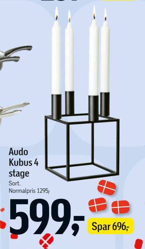 Audo Kubus 4 stage Sort. – Føtex