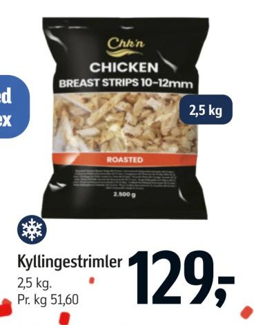 Kyllingestrimler 2,5 kg – Føtex