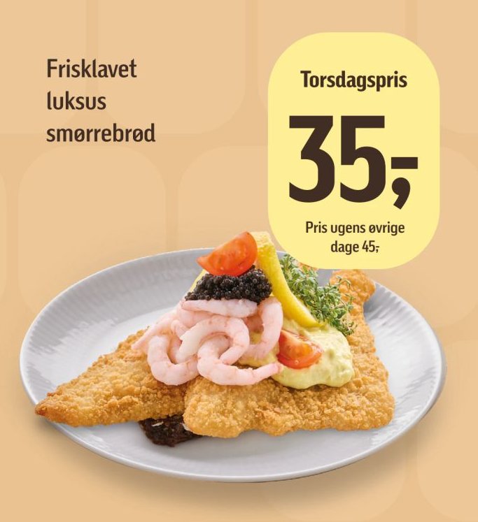 Frisk lavet ruksus smørrebrød – Føtex