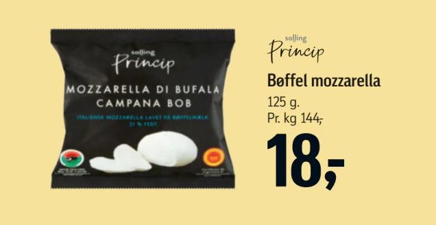 Bøffel mozzarella 125 g. – Føtex