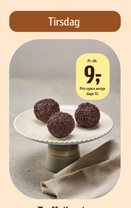 Trøffelkugle – Føtex