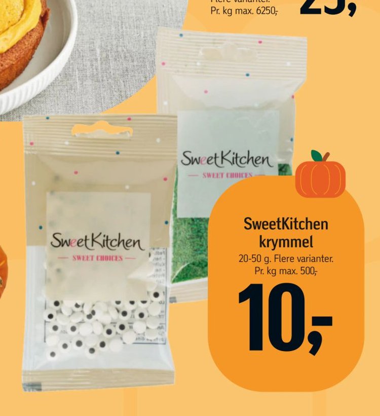SweetKitchen krymmel 20-50 g. Flere varianter. – Føtex
