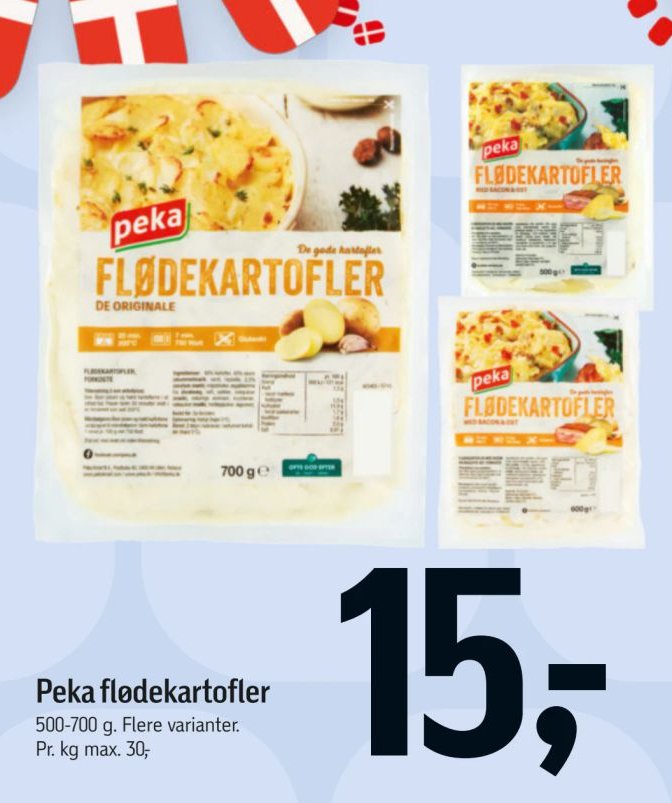 Peka flødekartofler 500-700 g. Flere varianter. – Føtex