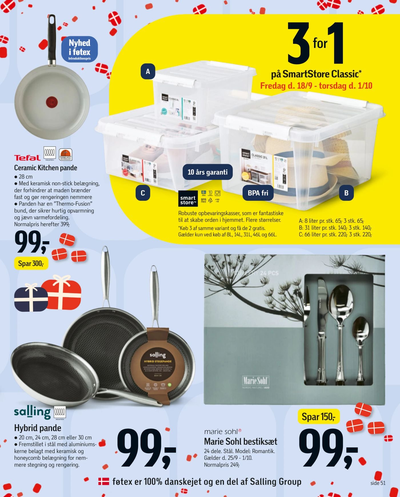 SmartStore Classic 31 liter pr. stk. 140, 3 stk. 140 – Føtex