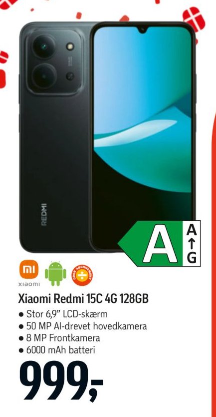 Xiaomi Redmi 15C 4G 128GB – Føtex