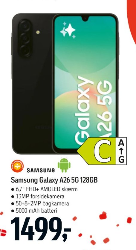 Samsung Galaxy A26 5G 128GB – Føtex