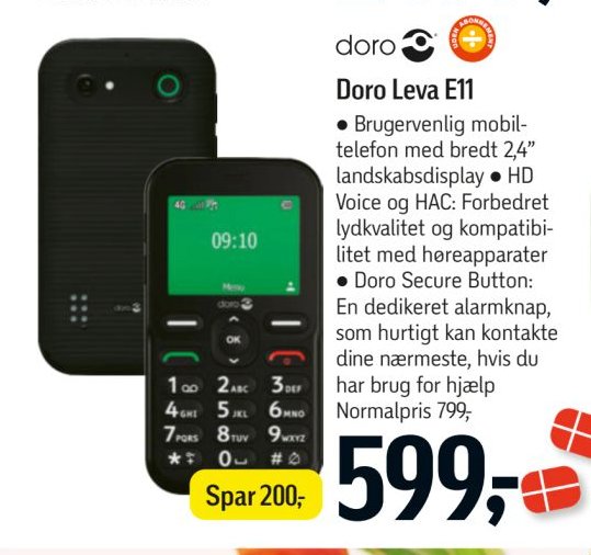 Doro Leva E11 – Føtex