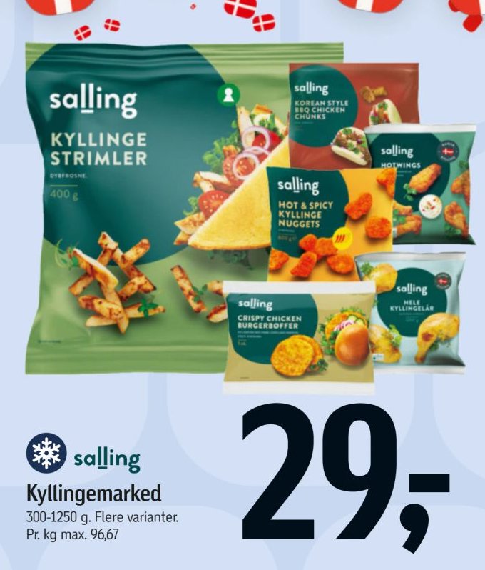 Kyllingemarked 300-1250 g. Flere varianter. – Føtex