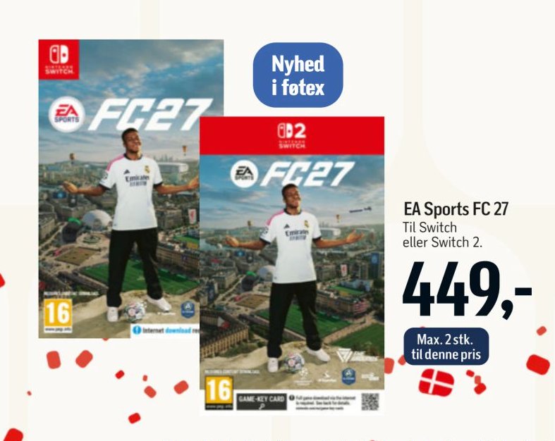 EA Sports FC 27 Til Switch eller Switch 2. – Føtex