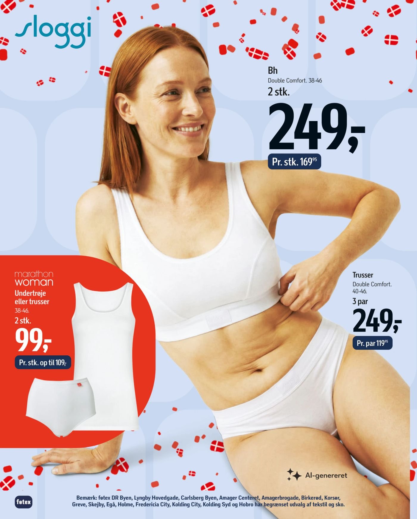Bh Double Comfort. 38-46 2 stk. – Føtex