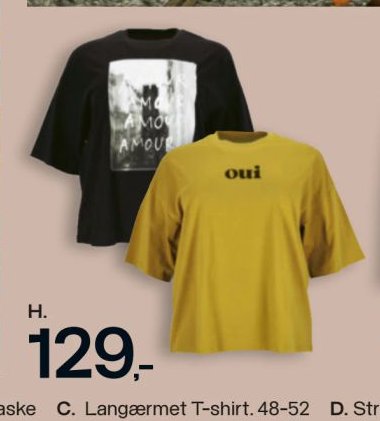 H. T-shirt 46-54 – Føtex
