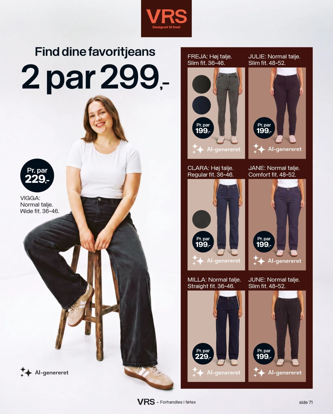 CLARA: Høj talje. – Føtex