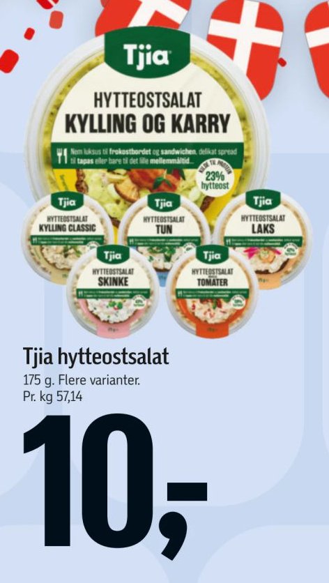 Tjia hytteostsalat 175 g. Flere varianter. – Føtex