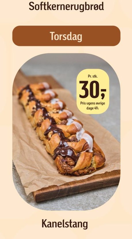 Kanelstang – Føtex