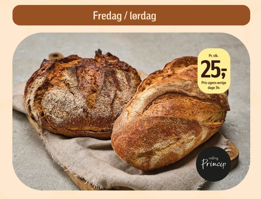 Surdejsbrød – Føtex