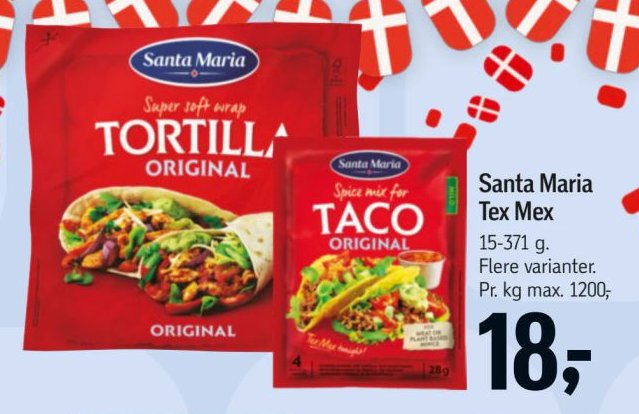 Santa Maria Tex Mex – Føtex