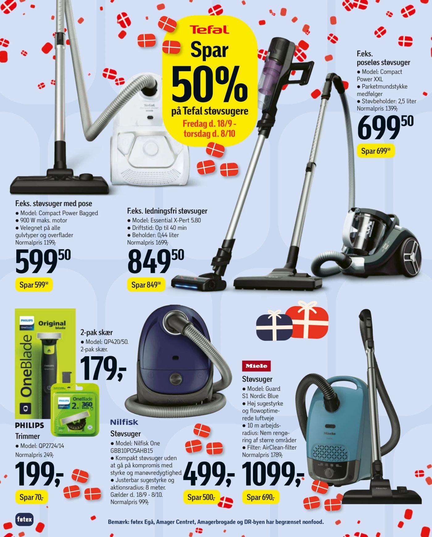 PHILIPS Trimmer
• Model: QP2724/14
Normalpris 269,- – Føtex
