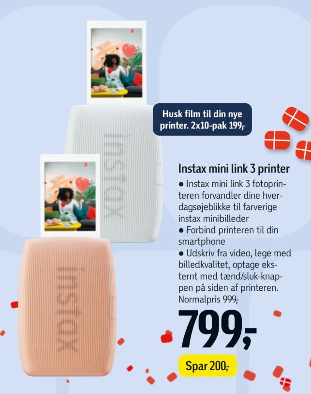 Instax mini link 3 printer – Føtex