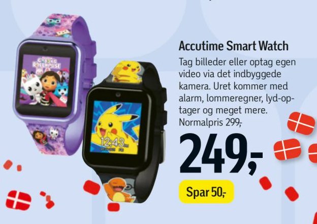 Accutime Smart Watch – Føtex