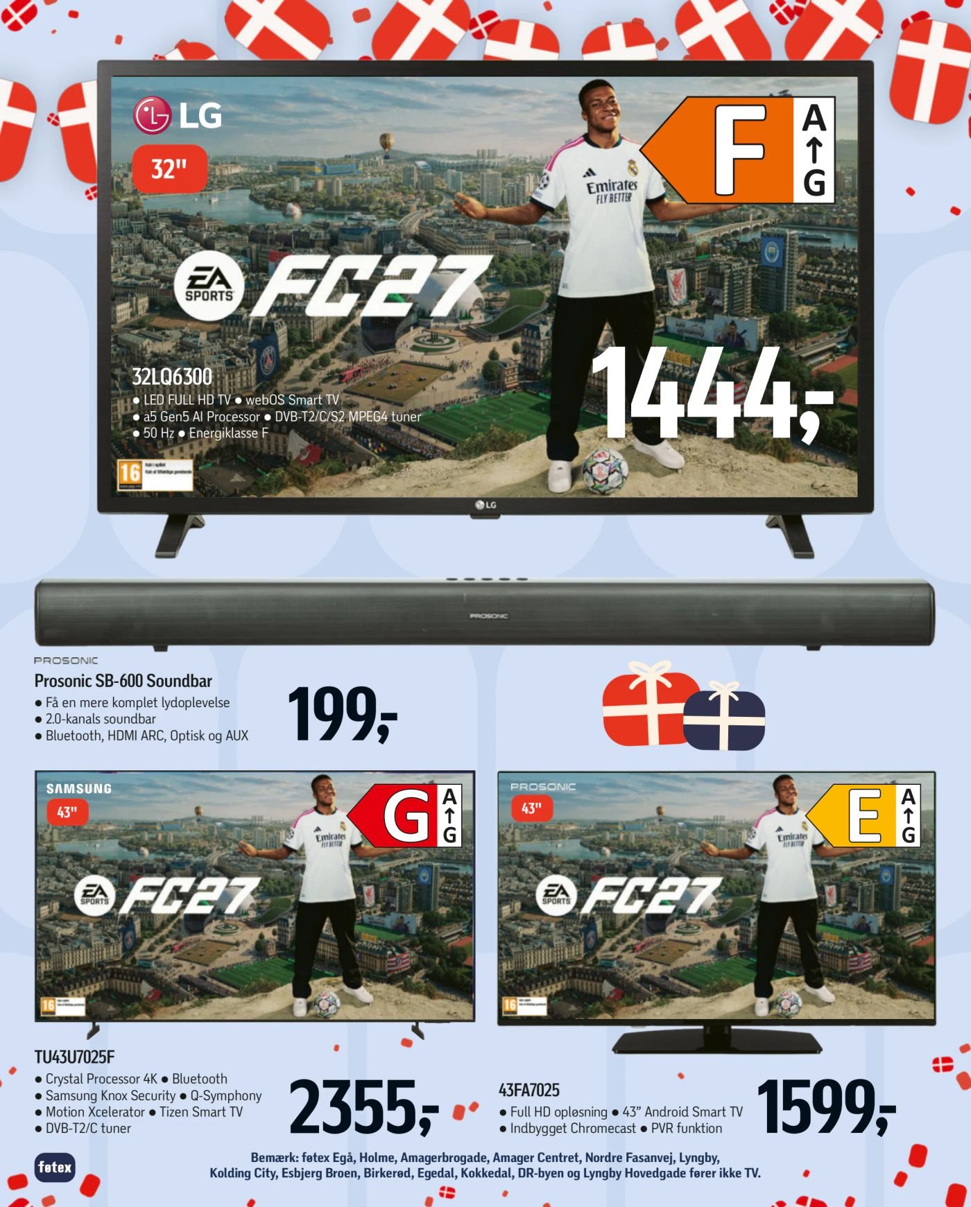 Prosonic SB-600 Soundbar – Føtex