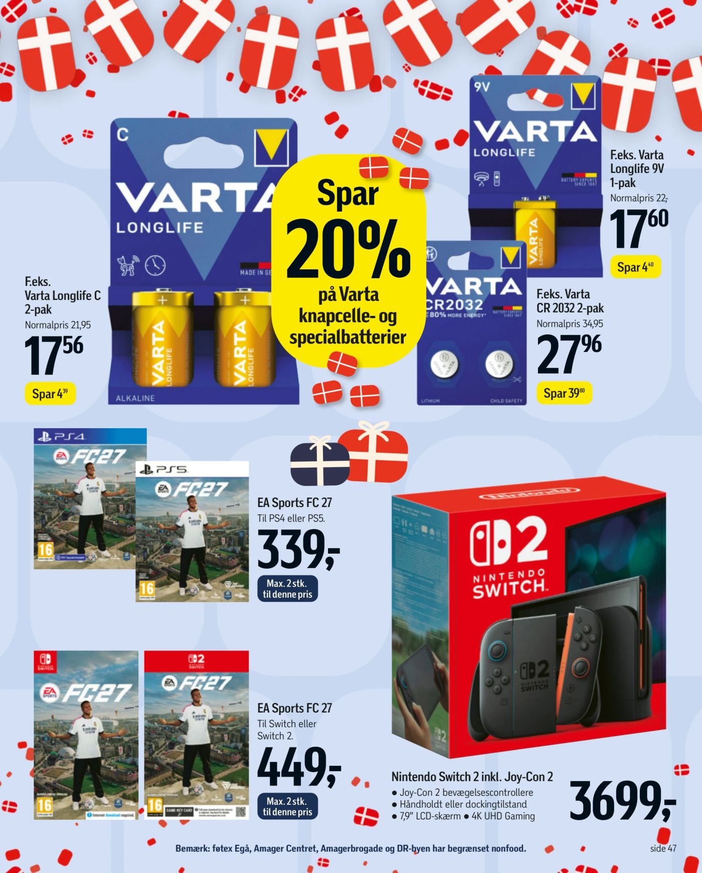 Varta CR 2032 2-pak – Føtex