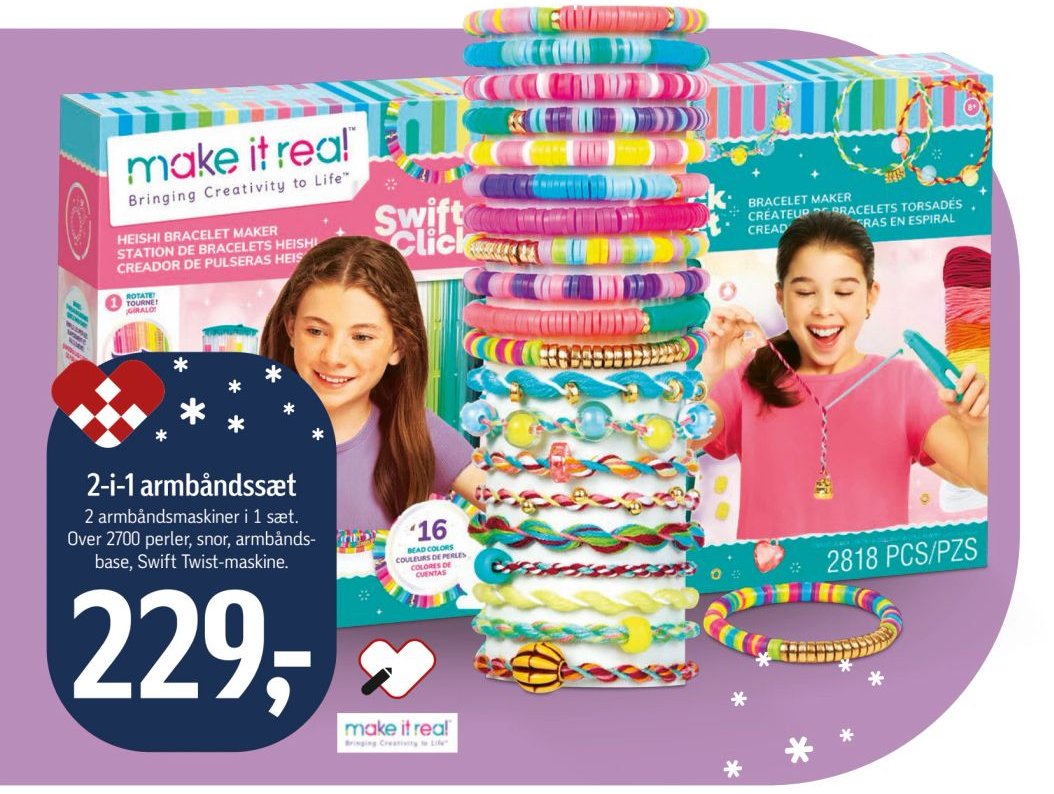 2-i-1 armbåndssæt – Føtex