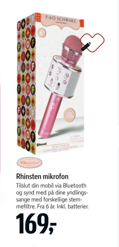 Rhinsten mikrofon – Føtex