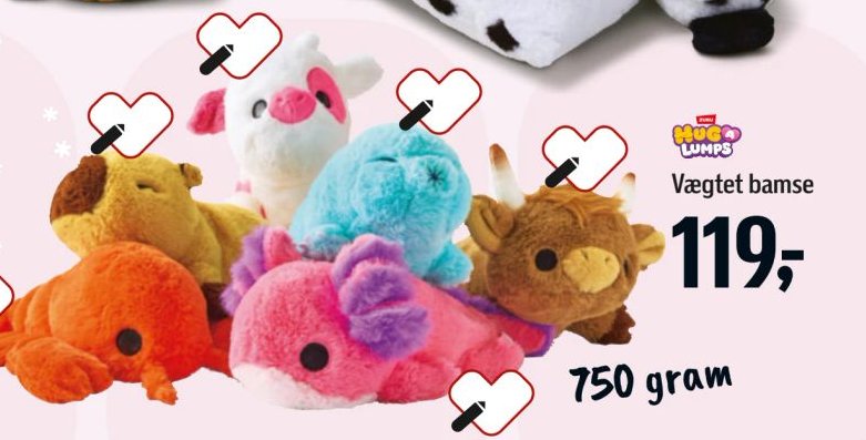 Vægtet bamse – Føtex