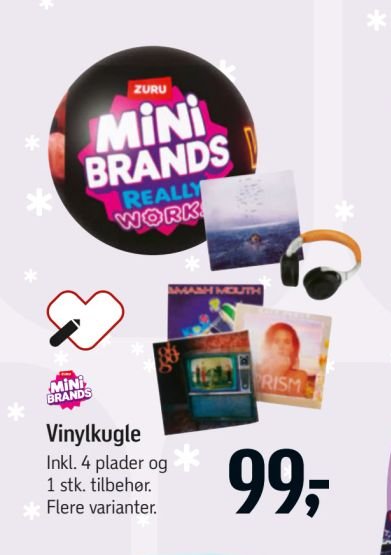 Vinylkugle – Føtex