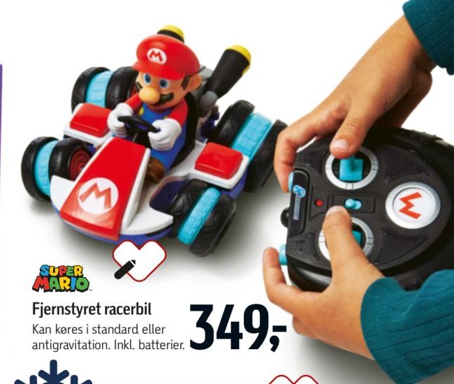 Fjernstyret racerbil – Føtex