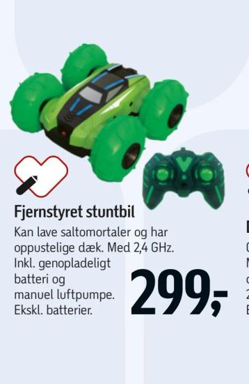 Fjernstyret stuntbil – Føtex