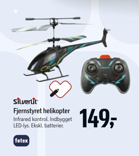 Fjernstyret helikopter – Føtex