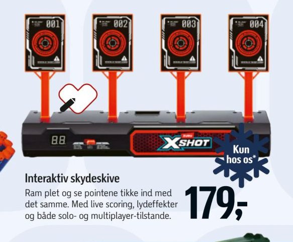 Interaktiv skydeskive – Føtex