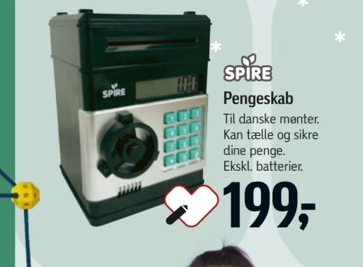 Pengeskab – Føtex